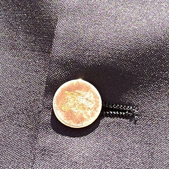 Burberry Suit Jacket Blazer Size 42R Mens Navy Blue Wool Single Vent 2 Button - Picture 11 of 15